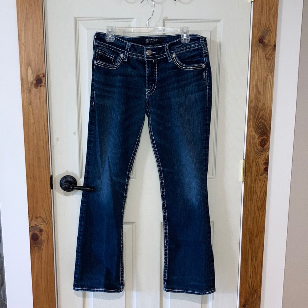 Silver brand jeans.